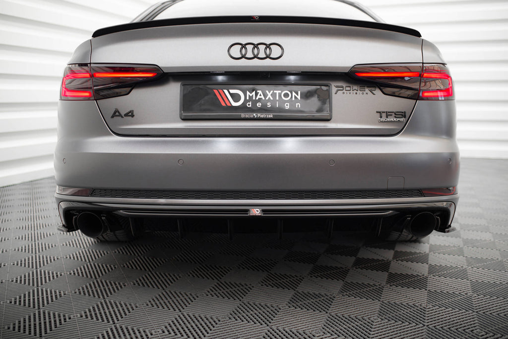 Bagerste Valance Audi A4 S-Line B9 (version med enkelt udstødningstips på begge sider)