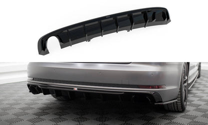 Rear valance audi a4 s-line b9 (version with single exhaust tips on one side)