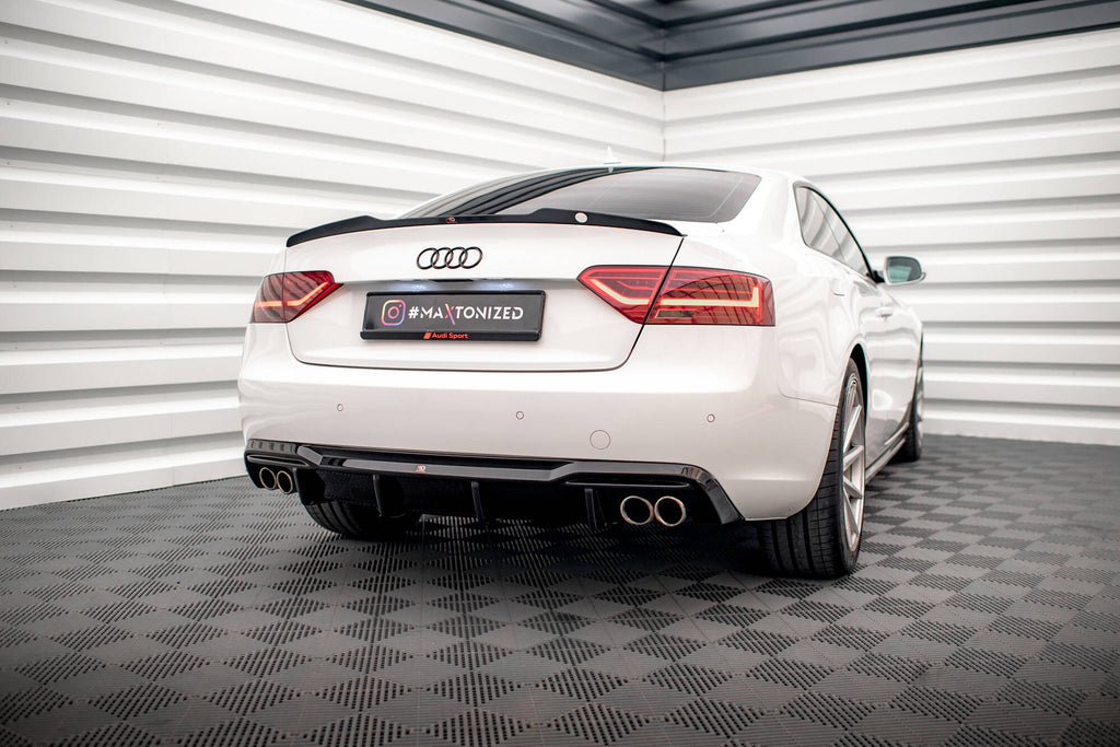 Rear valance audi a5 8t facelift (version with dual exhausts on both sides)