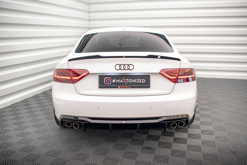 Rear valance audi a5 8t facelift (version with dual exhausts on both sides)