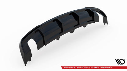 Bagerste Valance Audi A5 8T ansigtsløftning (version med enkelt udstødninger på begge sider)