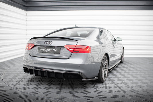Rear valance audi a5 s-line coupe / sportback 8t facelift (single side dual exhaust version)