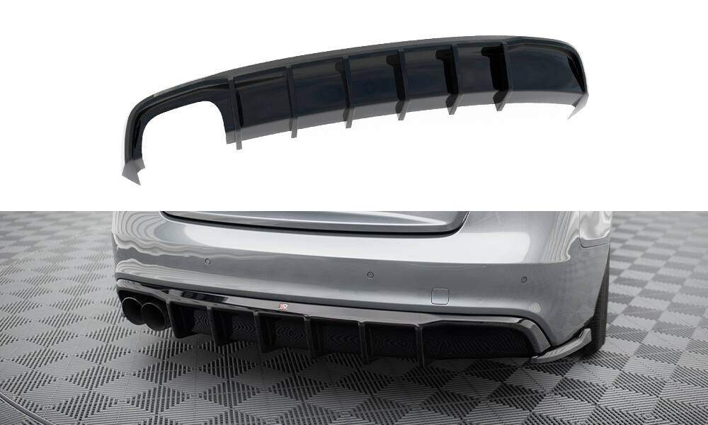 Rear valance audi a5 s-line coupe / sportback 8t facelift (single side dual exhaust version)