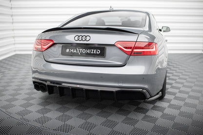 Rear valance audi a5 s-line coupe / sportback 8t facelift (single side dual exhaust version)