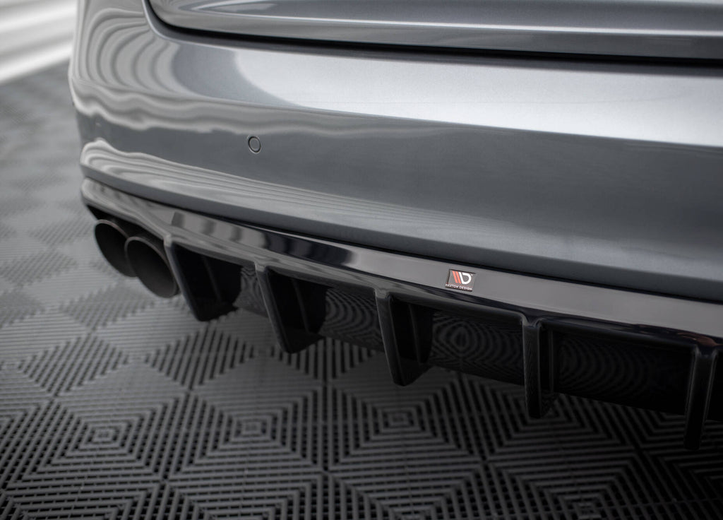 Rear valance audi a5 s-line coupe / sportback 8t facelift (single side dual exhaust version)