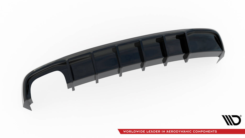 Rear valance audi a5 s-line coupe / sportback 8t facelift (single side dual exhaust version)