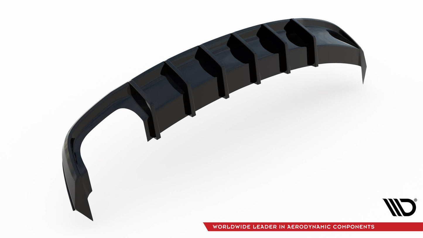 Rear valance audi a5 s-line coupe / sportback 8t facelift (single side dual exhaust version)