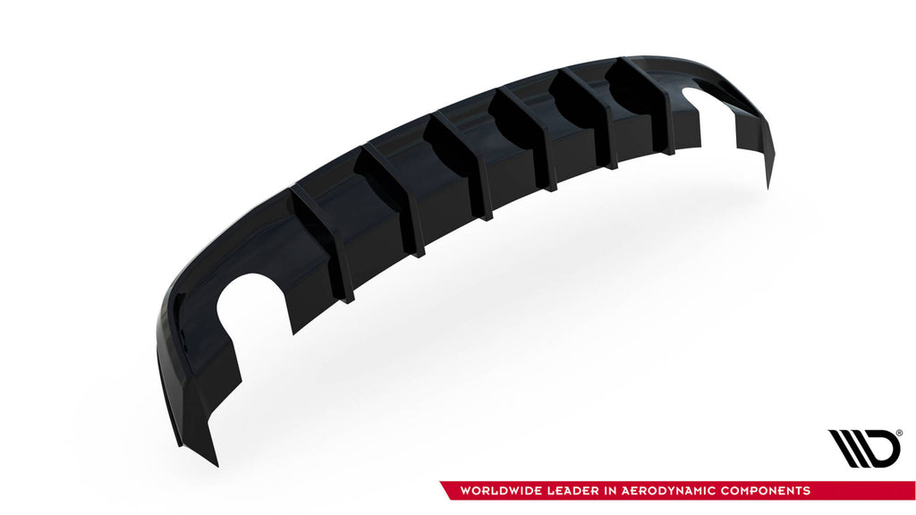 Bagerste Valance Audi A5 S-Line Coupe / Sportback 8t ansigtsløftning (version med enkelt udstødninger på begge sider)