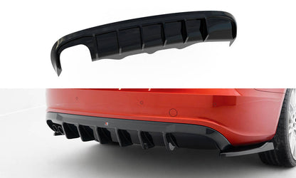 Rear valance audi a5 s-line sportback 8t (version with dual exhaust tips on one side)