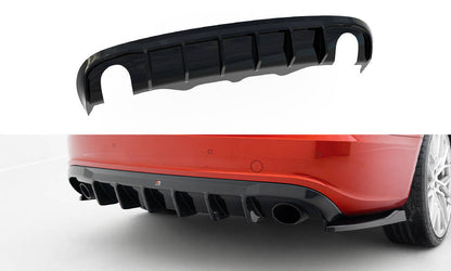 Rear valance audi a5 s-line sportback 8t (version with single exhaust tips on both sides)