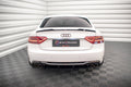 Rear valance audi a5 sportback 8t facelift (version with dual exhausts on both sides)