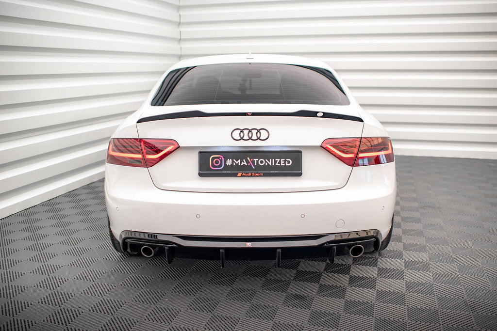 Rear valance audi a5 sportback 8t facelift (version with single exhausts on both sides)