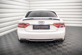 Rear valance audi a5 sportback 8t facelift (version with single exhausts on both sides)