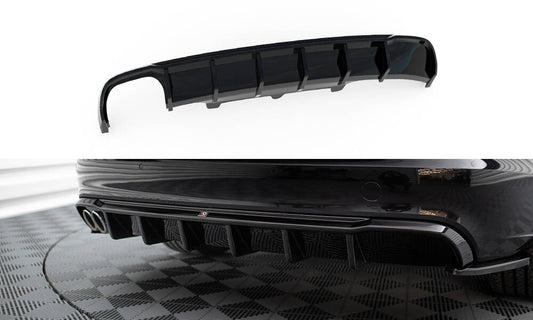 Rear valance audi a6 sedan / avant c7 (single side dual exhaust version)