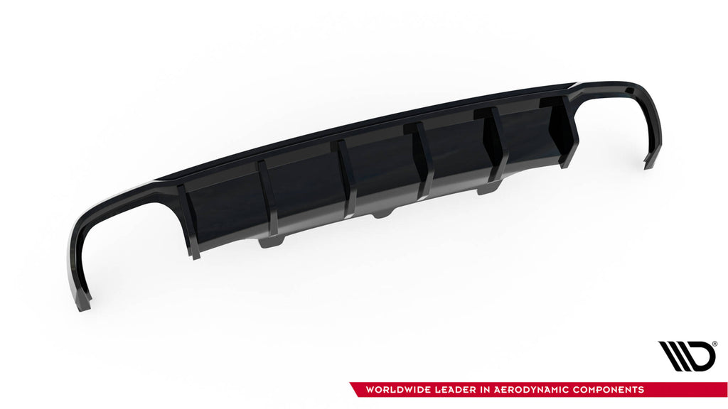Bagerste valance Audi A6 derefter / avant C7 (version med dobbelt udstødninger på begge sider)