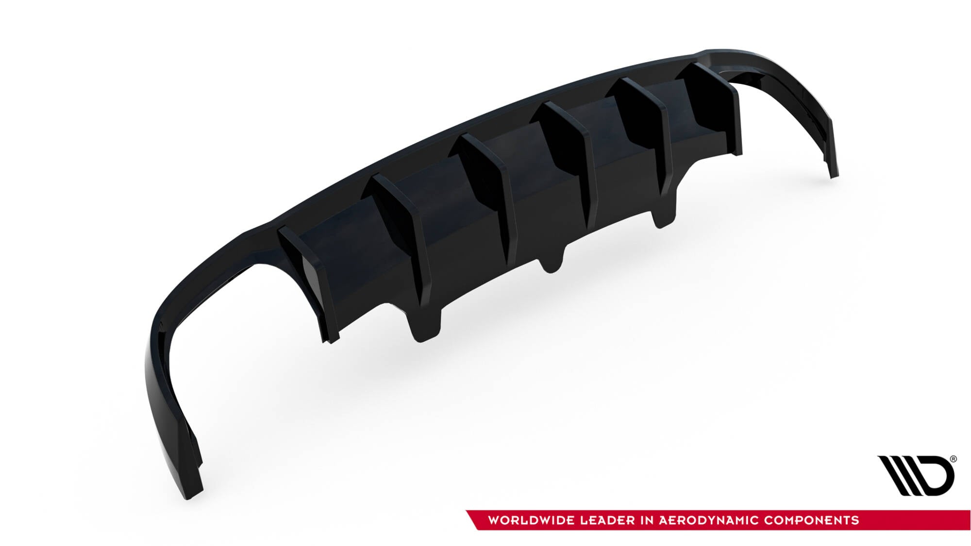 Bagerste valance Audi A6 derefter / avant C7 (version med dobbelt udstødninger på begge sider)