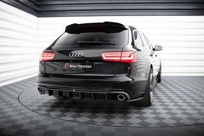 Rear valance audi a6 sedan / avant c7 (version with single exhausts on both sides)