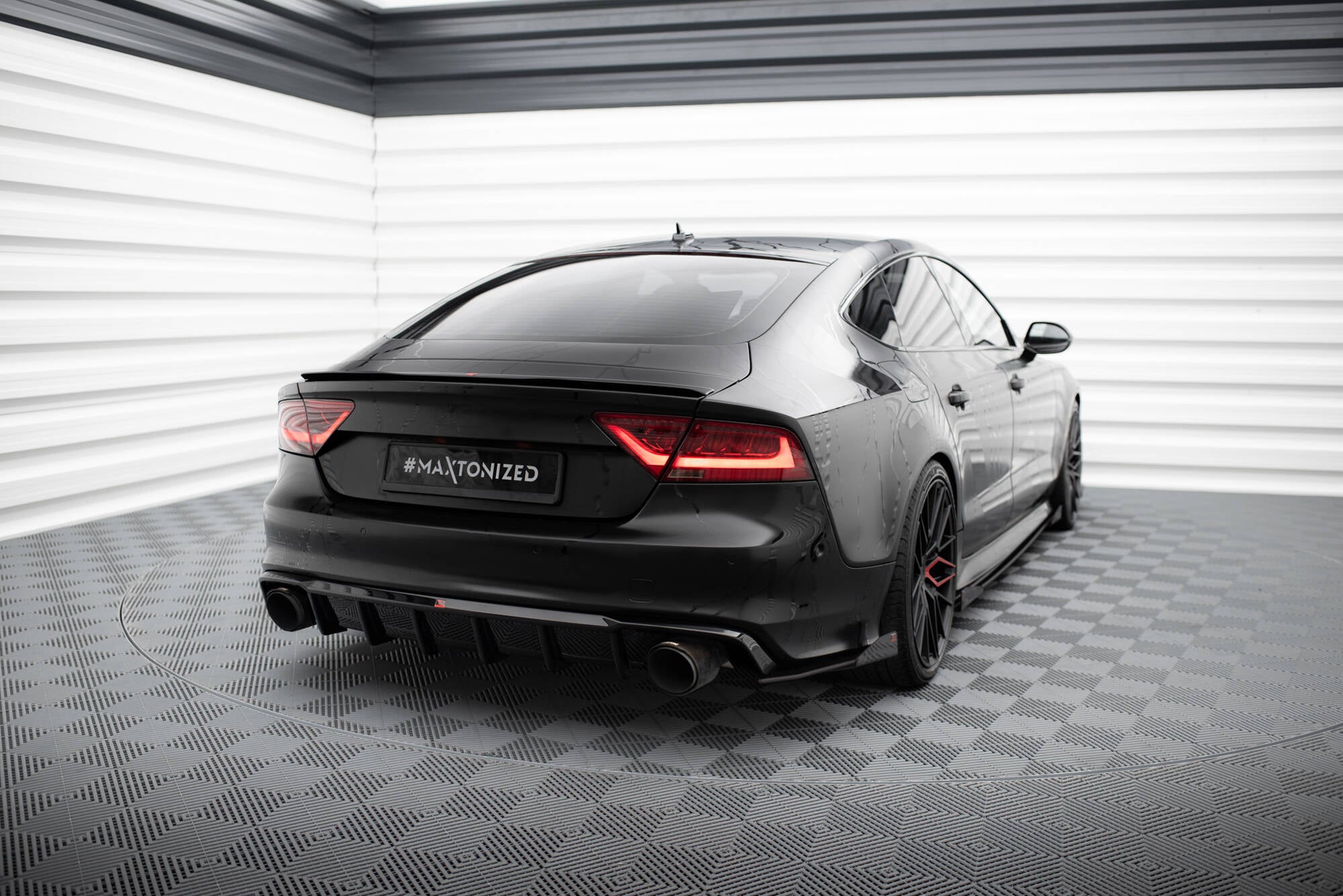 Rear valance audi a7 s-line c7