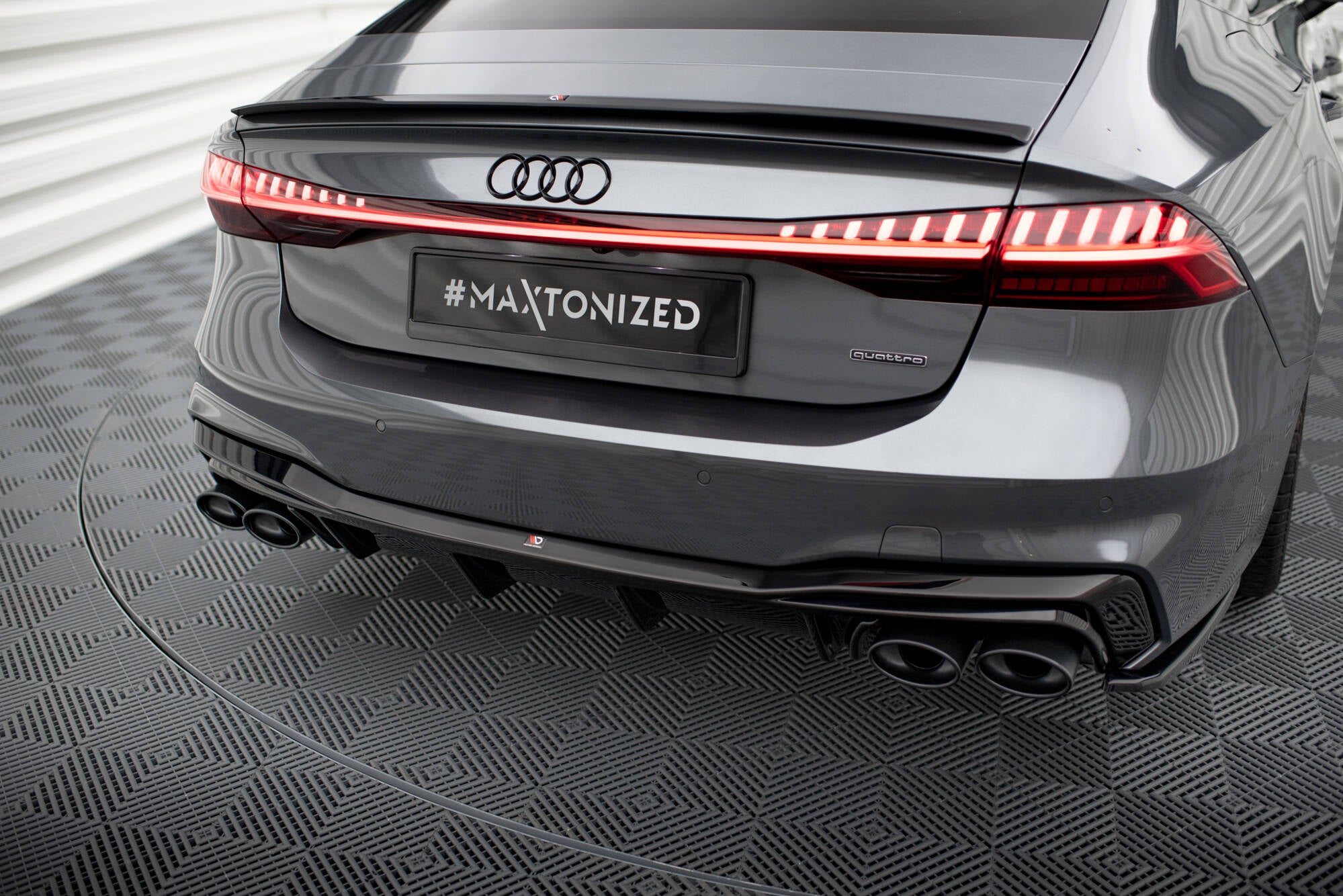 Rear valance audi a7 s-line c8 / s7 c8