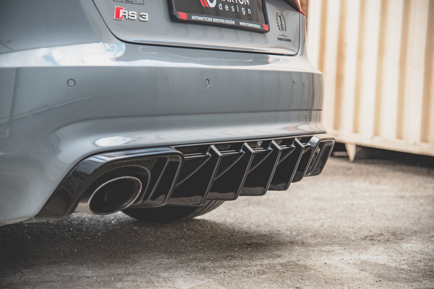 Rear valance audi rs3 8v sportback
