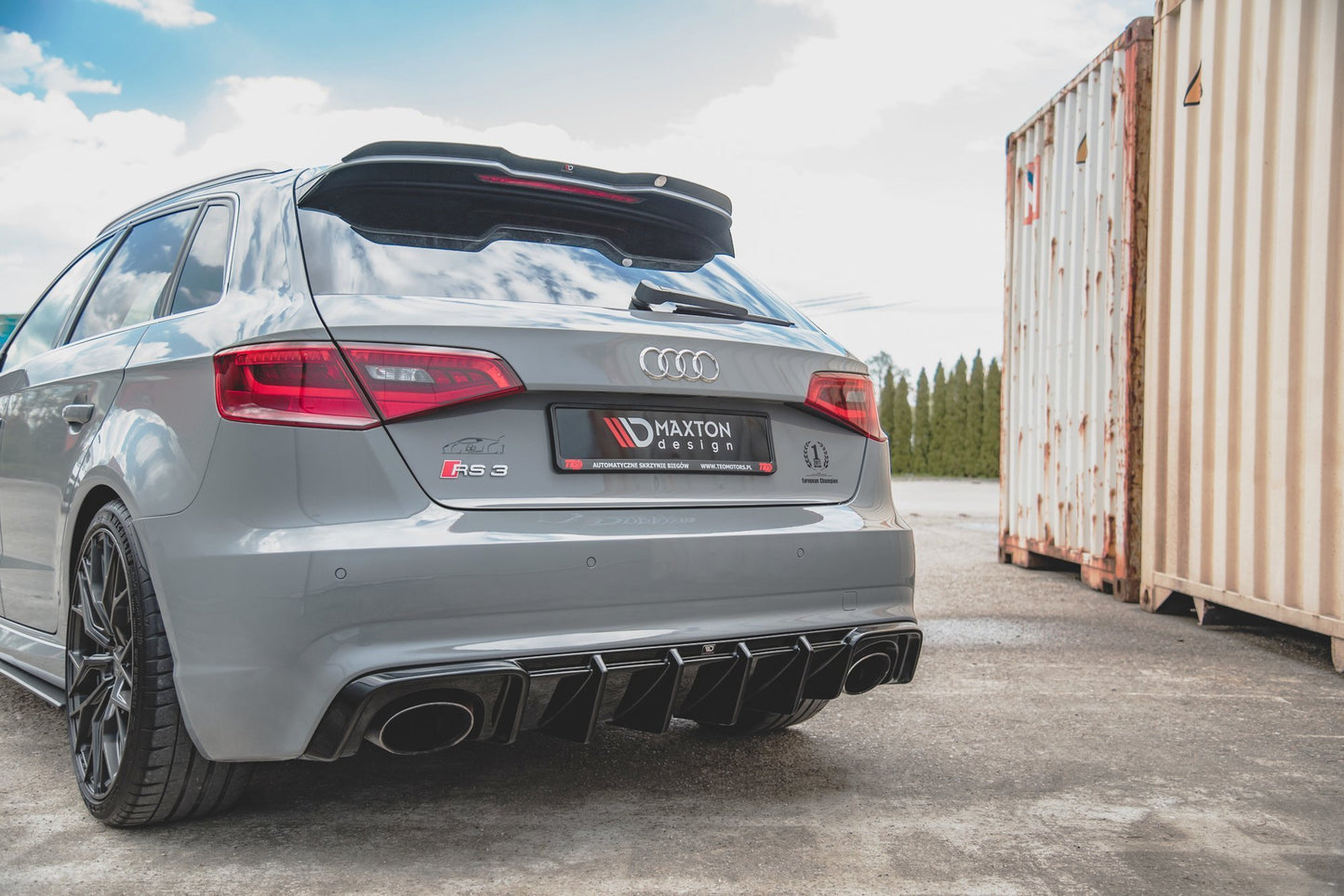 Rear valance audi rs3 8v sportback