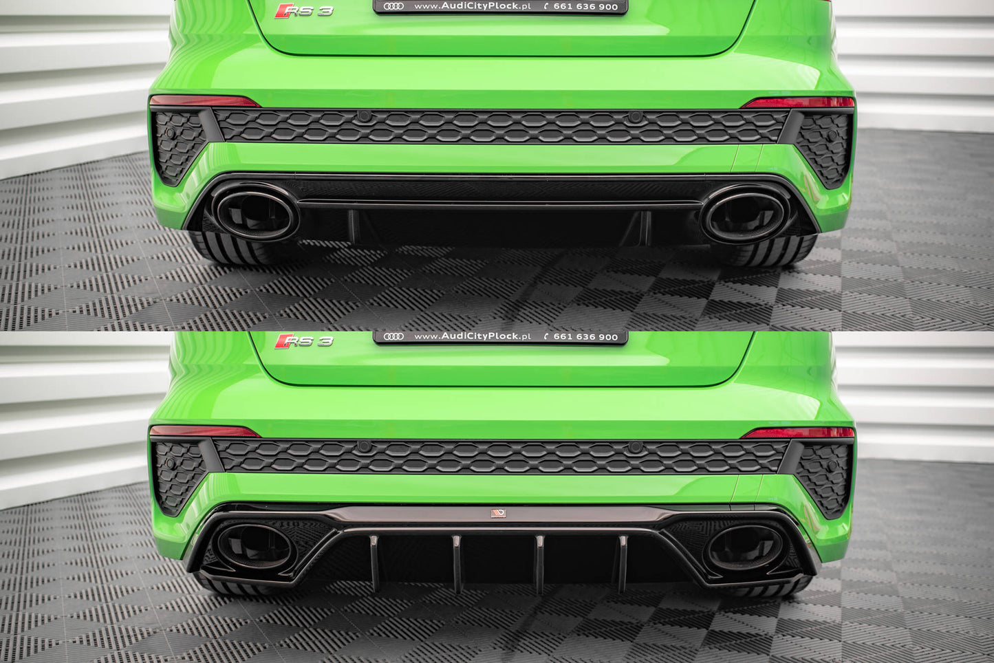 Rear valance audi rs3 8y