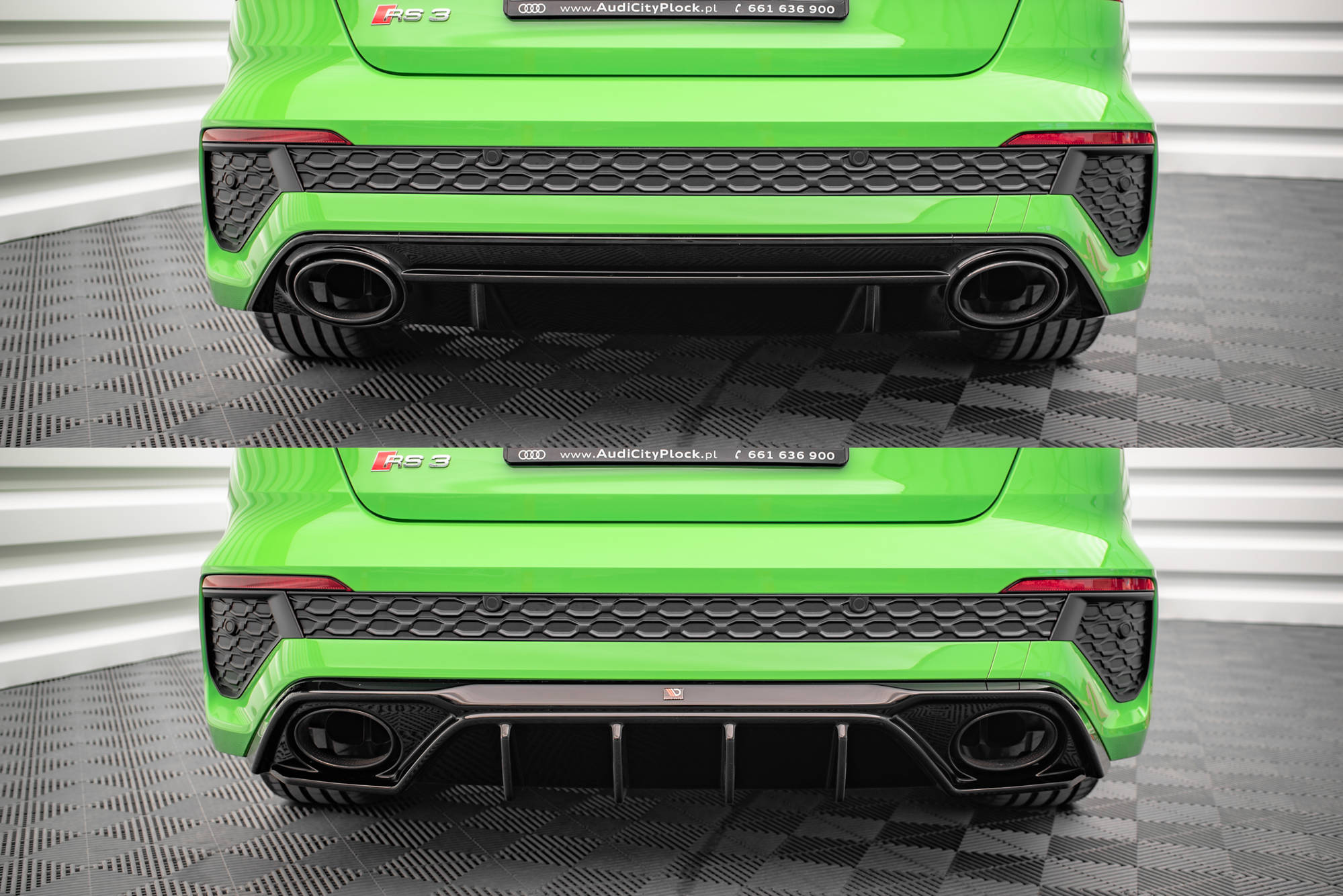 Rear valance audi rs3 8y