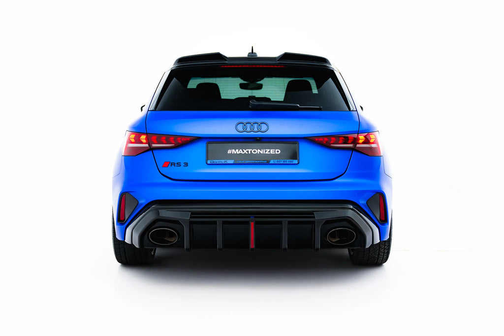 Rear valance audi rs3 8y sportback 8y facelift (version with original reflector)