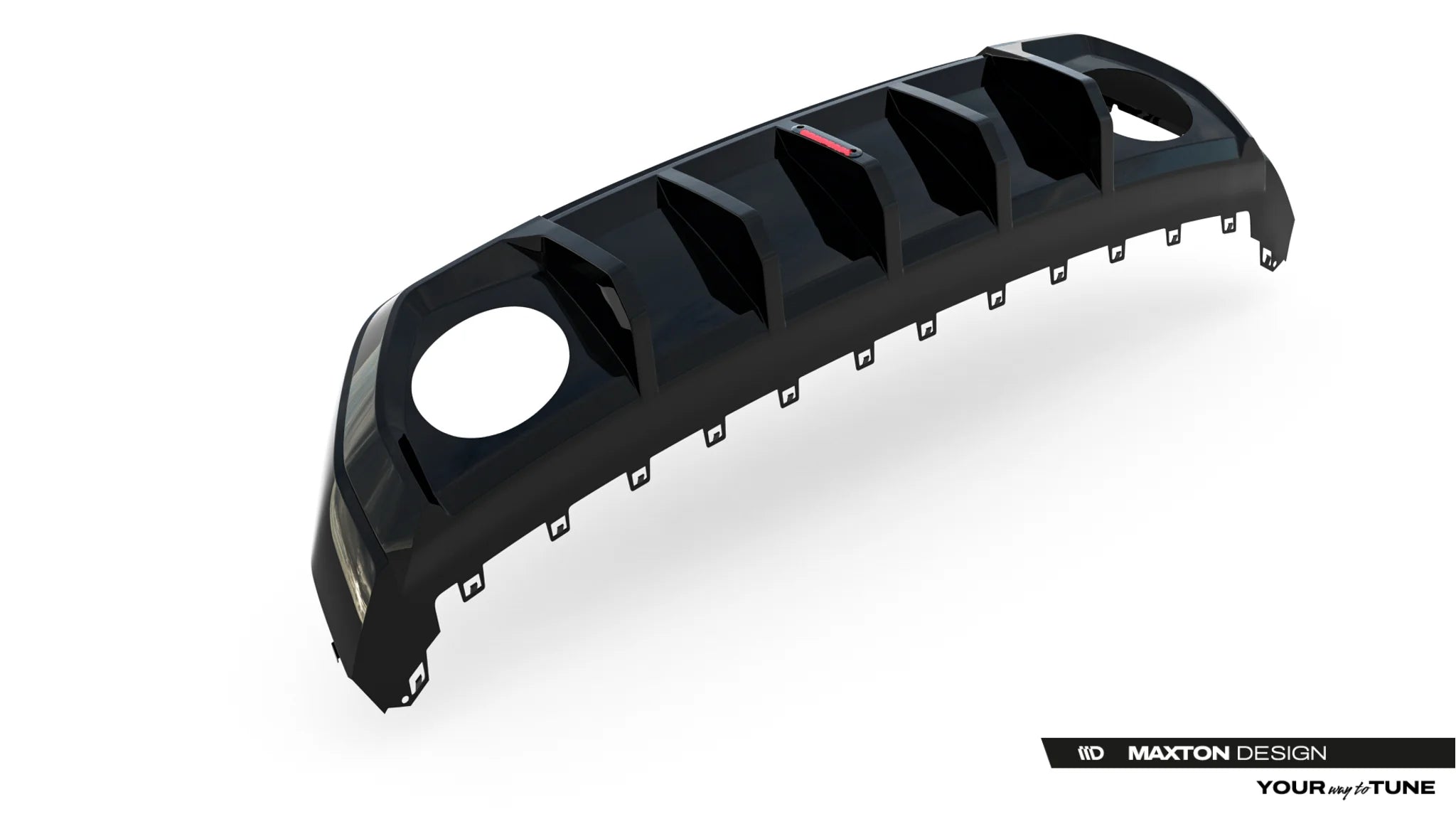 Rear valance audi rs3 sedan 8y facelift (version with led light)