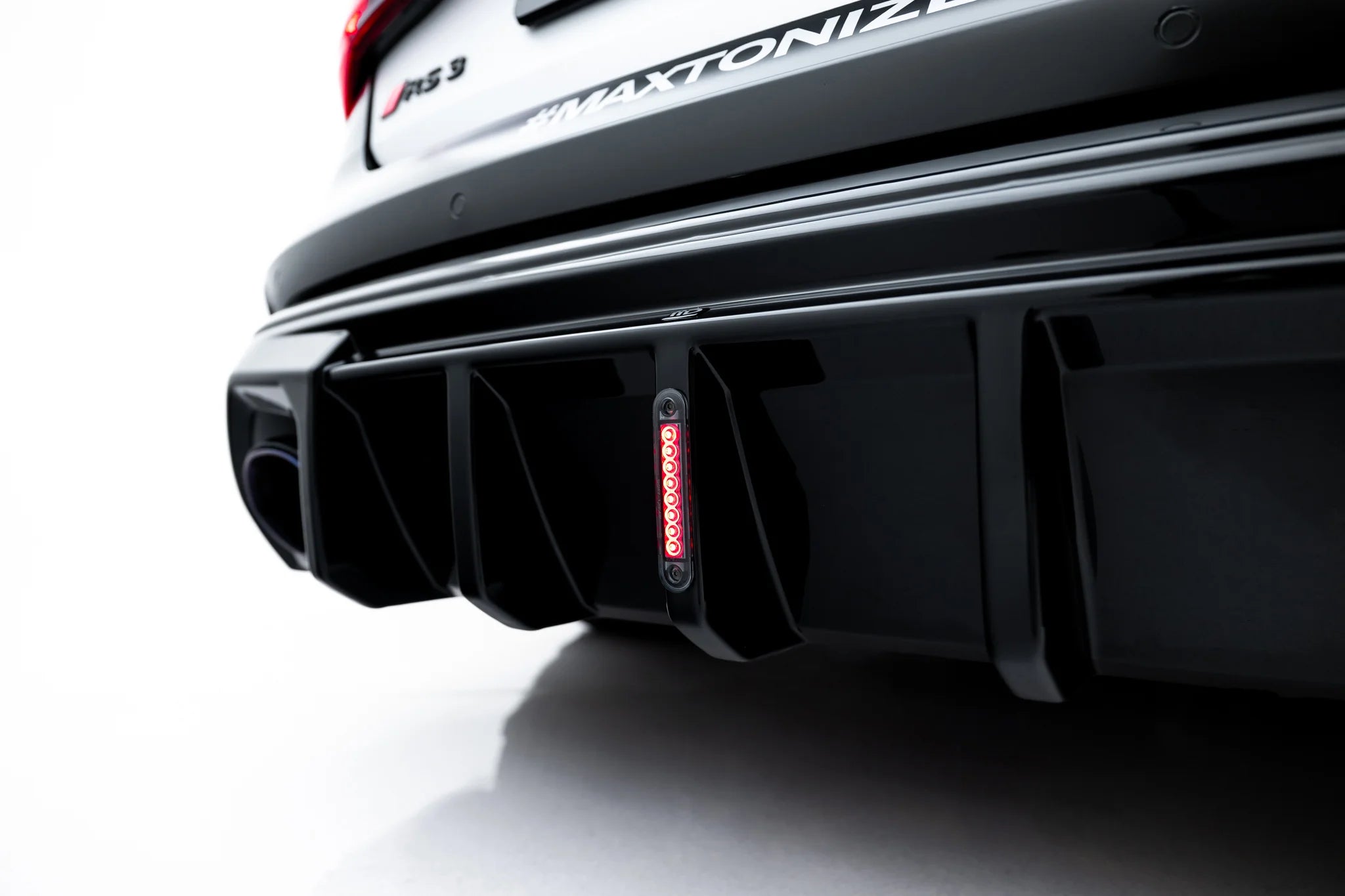 Rear valance audi rs3 sedan 8y facelift (version with led light)