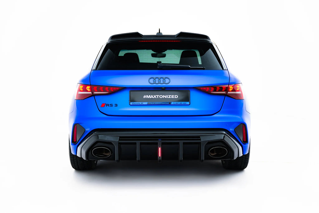 Bakskjerm Audi RS3 Sportback 8y facelift (versjon med LED-lys)