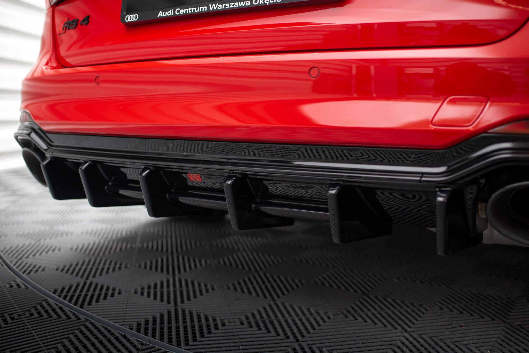 Rear valance audi rs4 b9 / b9 facelift