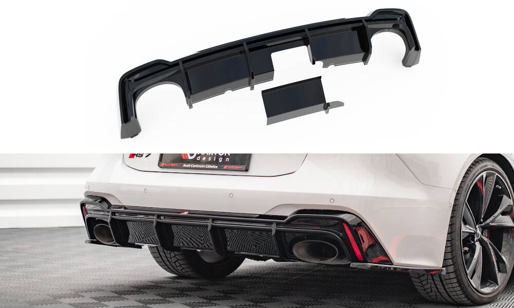 Bagerste Valance Audi Rs7 C8 (version med towbar)