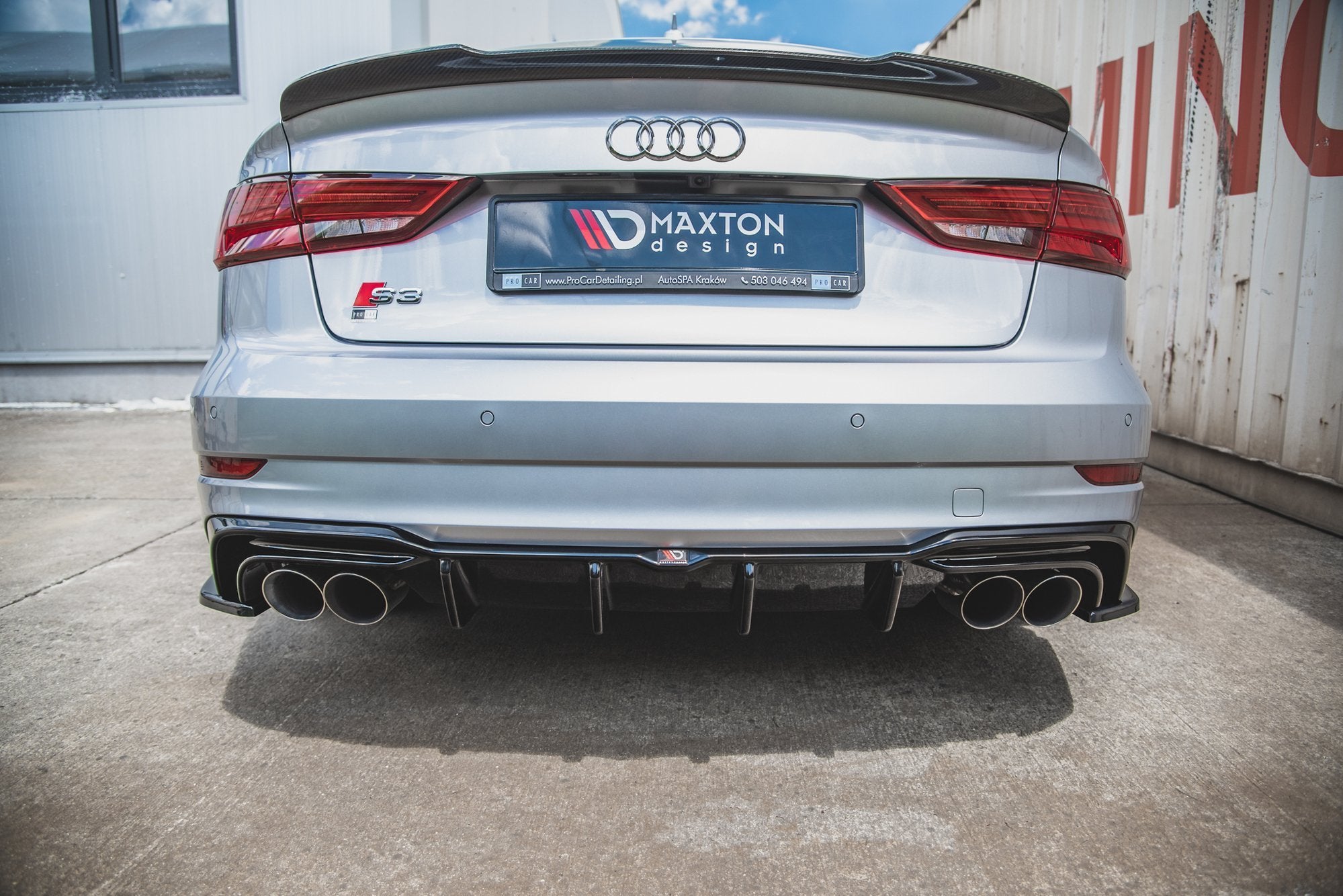 Bagerste Valance Audi S3 siden 8V ansigtsløftning