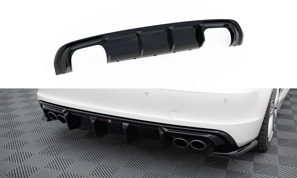 Rear valance audi s3 sportback 8v