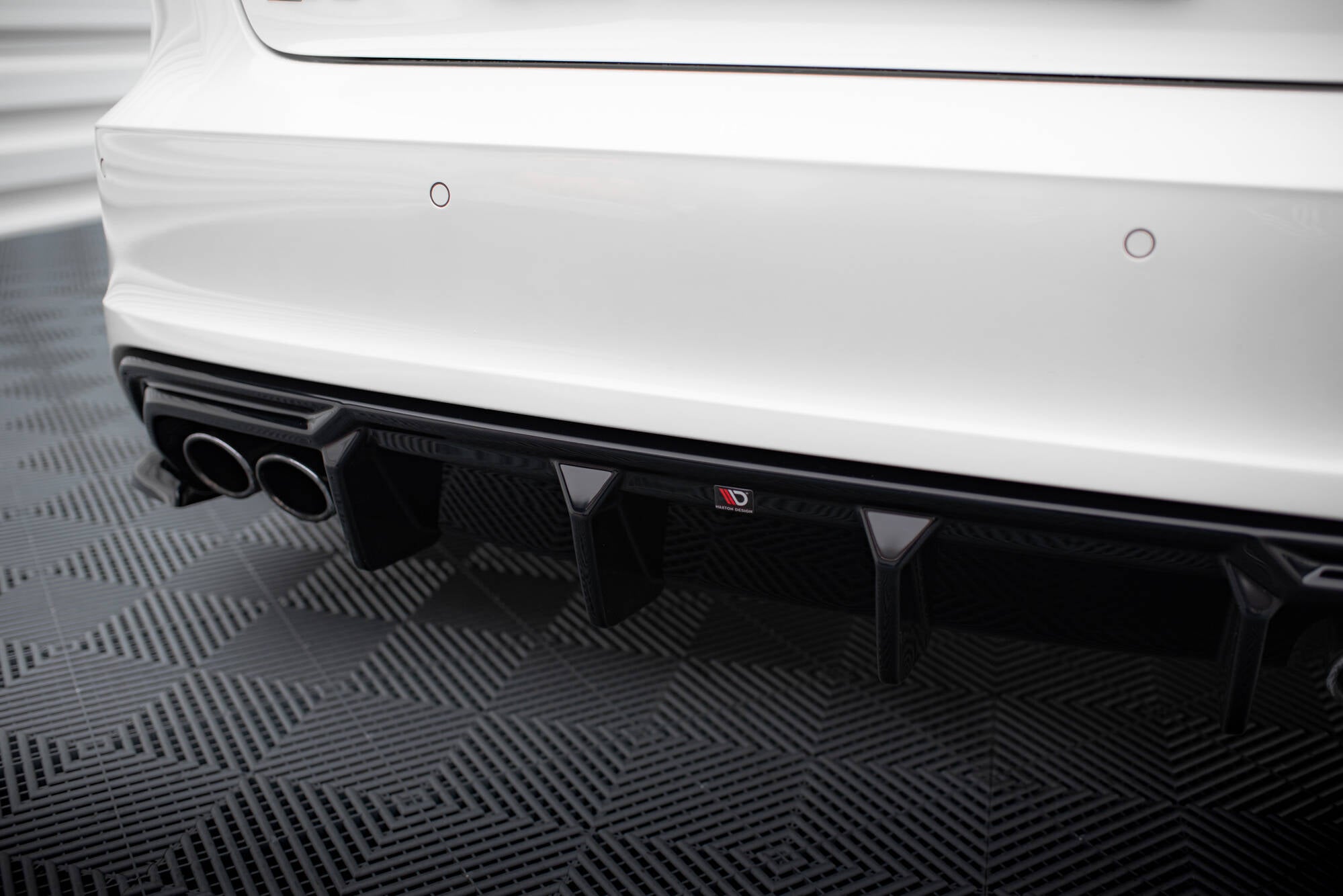 Rear valance audi s3 sportback 8v