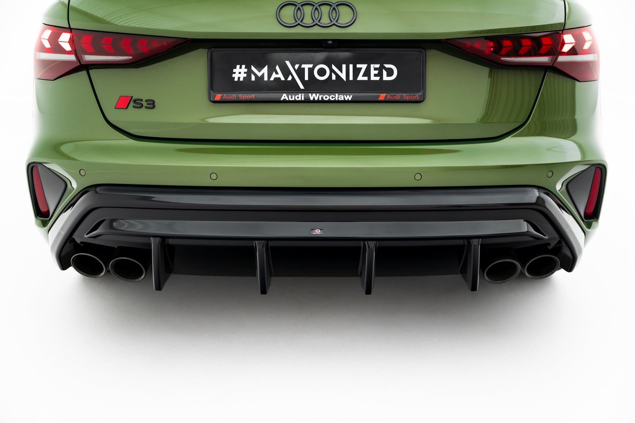 Rear valance audi s3 sportback 8y facelift