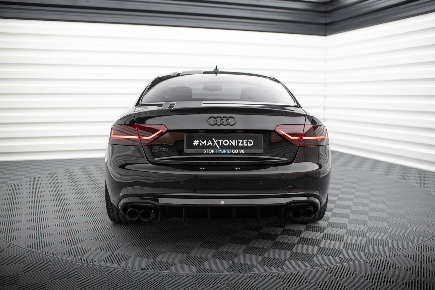 Rear valance audi s5 coupe / cabrio s-line 8t