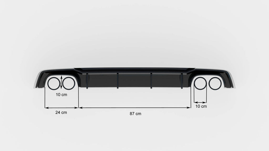 Bagerste Valance Audi S5 F5 Coupe / Sportback