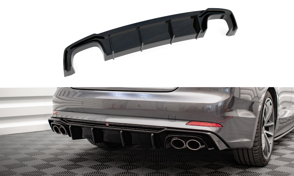 Rear valance audi s5 f5 coupe / sportback