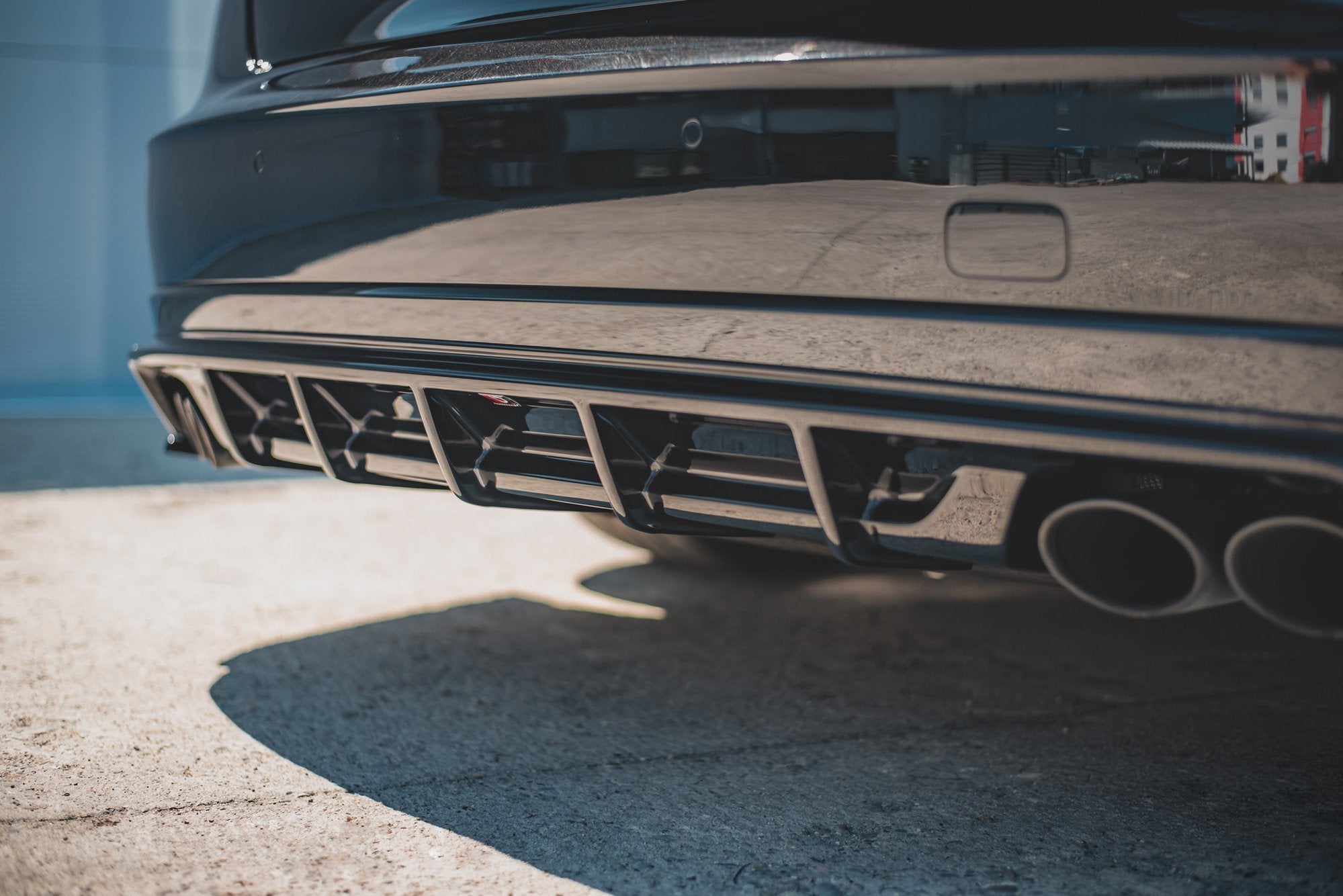 Rear valance audi s8 d4 facelift