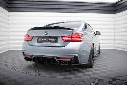 Rear valance bmw 4 coupe / gran coupe / cabrio m-pack f32 / f36 / f33 (version with dual exhausts on both sides)