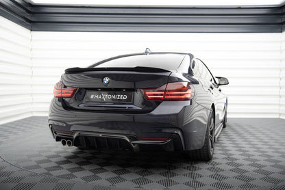 Rear valance bmw 4 coupe / gran coupe / cabrio m-pack f32 / f36 / f33 (version with exhaust on one side)