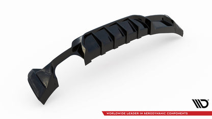 Rear valance bmw 4 coupe / gran coupe / cabrio m-pack f32 / f36 / f33 (version with exhaust on one side)