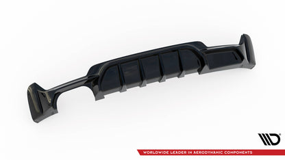 Rear valance bmw 4 coupe / gran coupe / cabrio m-pack f32 / f36 / f33 (version with exhaust on one side)