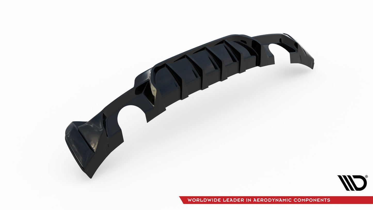 Rear valance bmw 4 coupe / gran coupe / cabrio m-pack f32 / f36 / f33 (version with single exhausts on both sides)