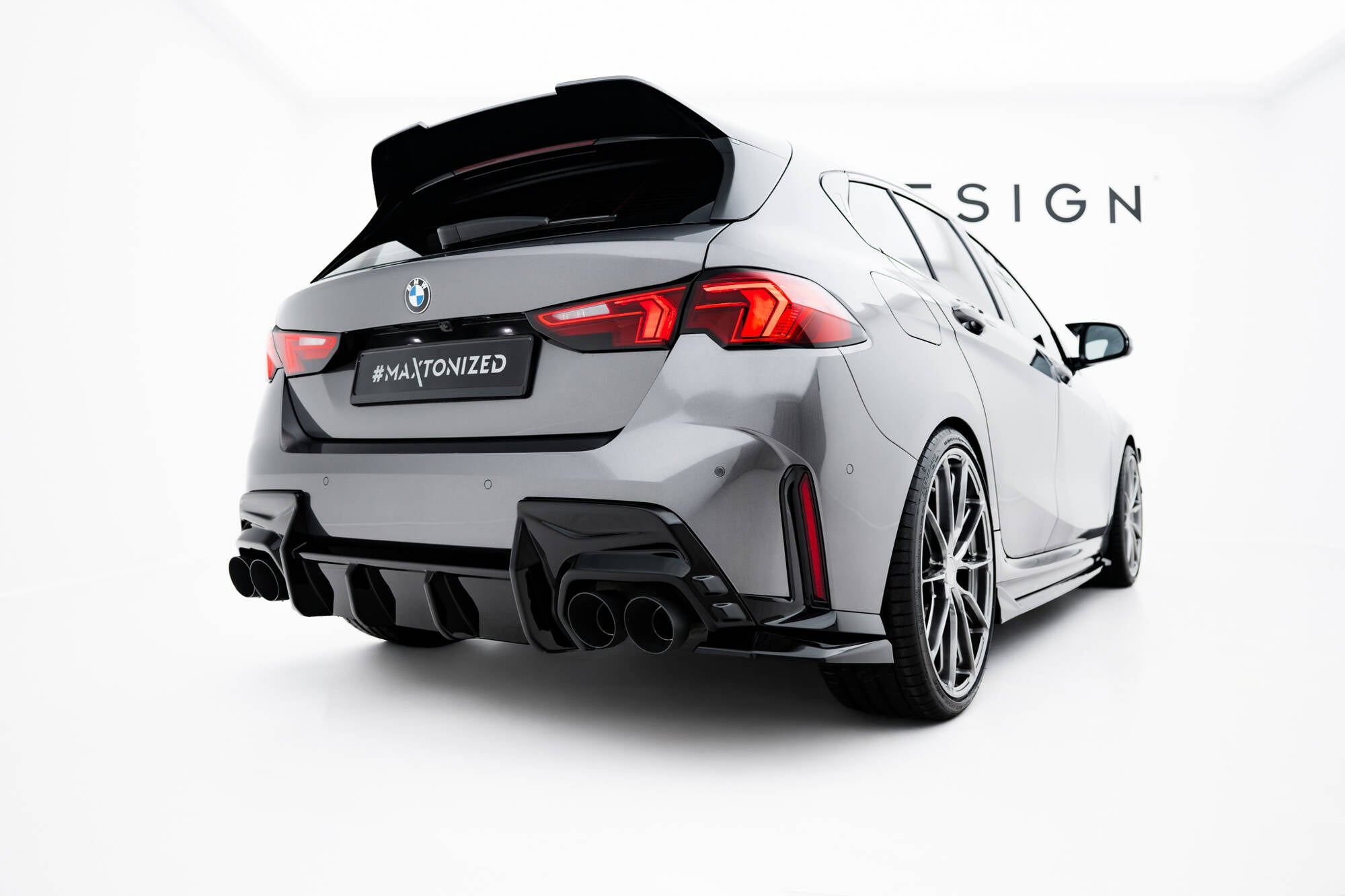 Rear valance bmw m135i f70
