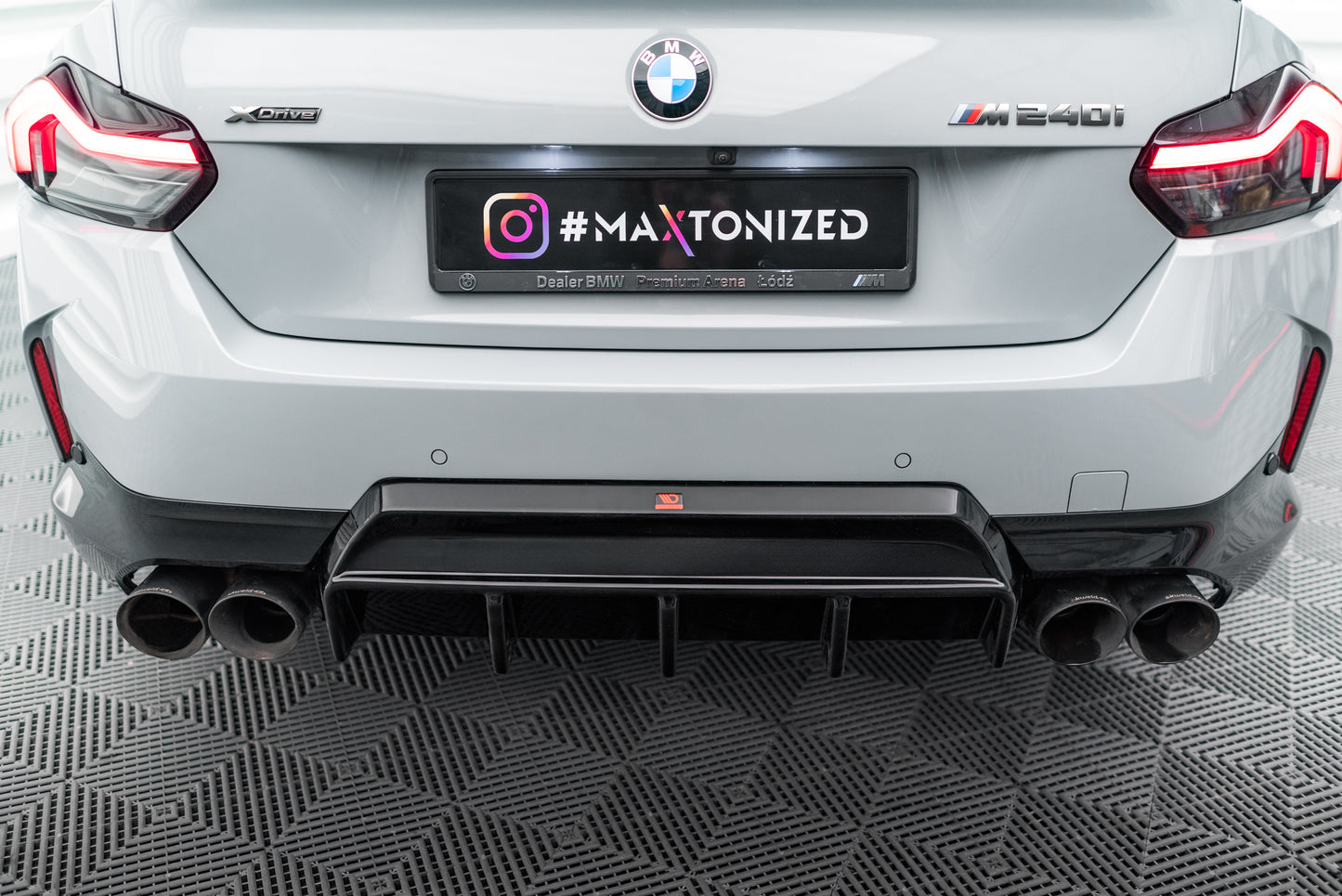 Rear valance bmw m240i coupe g42