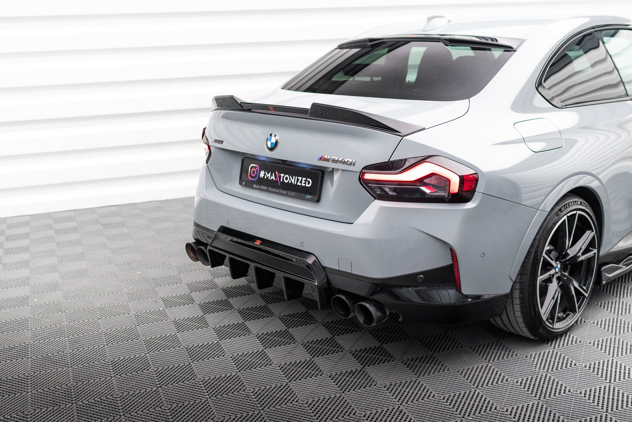 Rear valance bmw m240i coupe g42