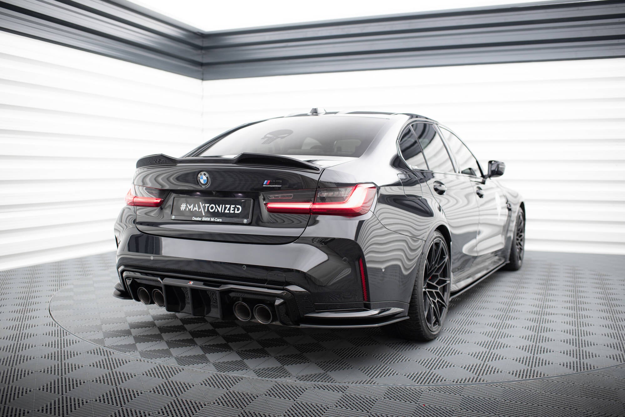 Bagerste Valance BMW M3 siden / Touring G80 / G81